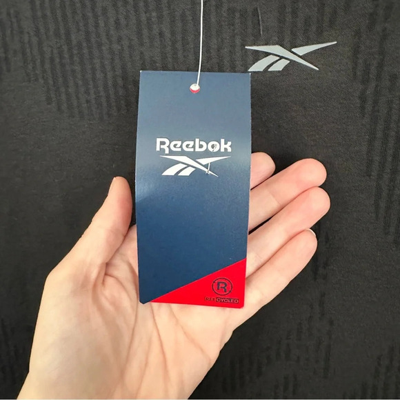 Reebok Women’s Black Speed-Wick Burnout Athletic Short Sleeve Top Size 3X NWT - Picture 6 of 8